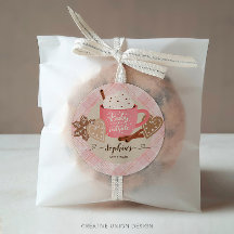 Hot Chocolate Winter Baby Shower Girl