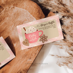 Hot-Chocolate-Winter-Kindermädchen-Windeln Begleitkarte