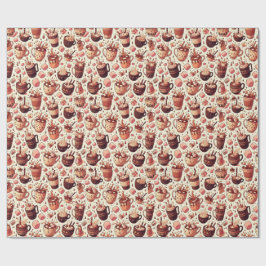 Hot Coco  Geschenkpapier