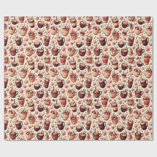 Hot Coco  Geschenkpapier