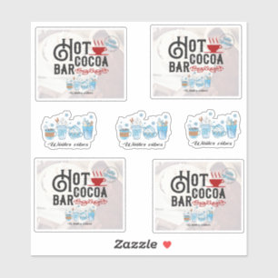 Hot Cocoa Bar Aufkleber