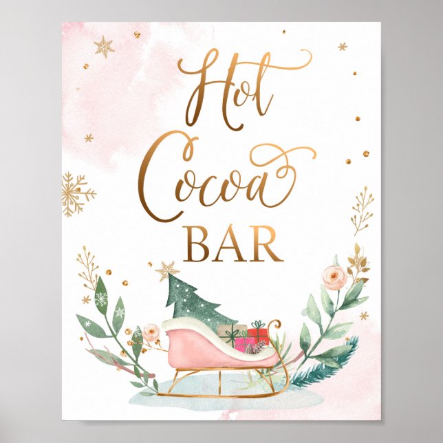 Hot Cocoa Bar Chocolate Giro del Malcantone Poster (Vorne)