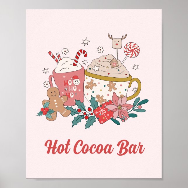 Hot Cocoa Bar Poster (Vorne)
