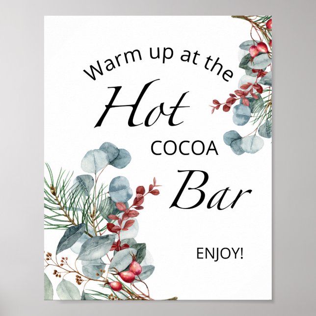 Hot Cocoa Bar Poster (Vorne)