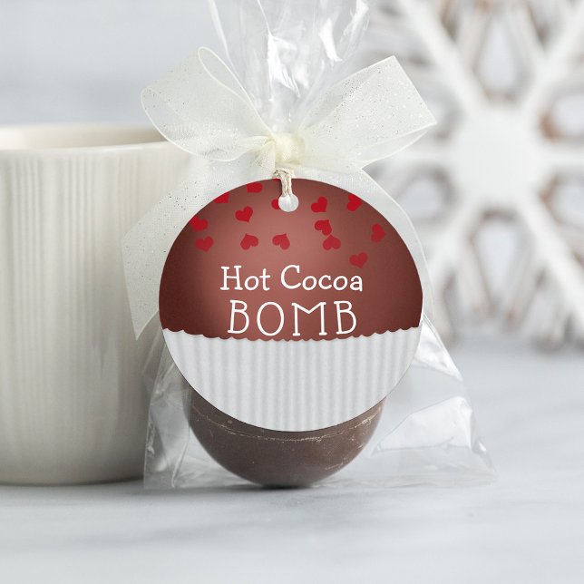 Hot Cocoa Bomb Tag Geschenkanhänger (Von Creator hochgeladen)