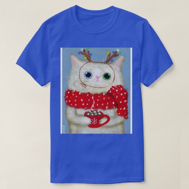 Hot Cocoa Kitty T-Shirt (Design vorne)