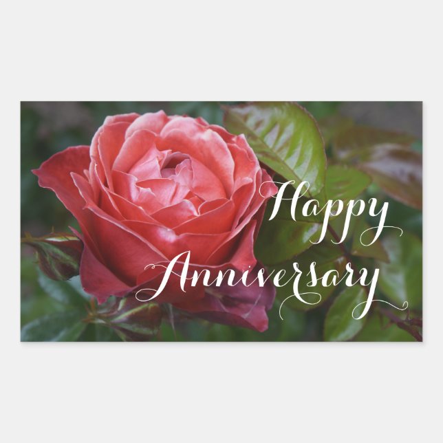 Hot Cocoa Rose #2-2 Stickers zum Jubiläum (Vorderseite)