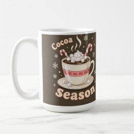 Hot cocoa season holiday merry christmas kaffeetasse