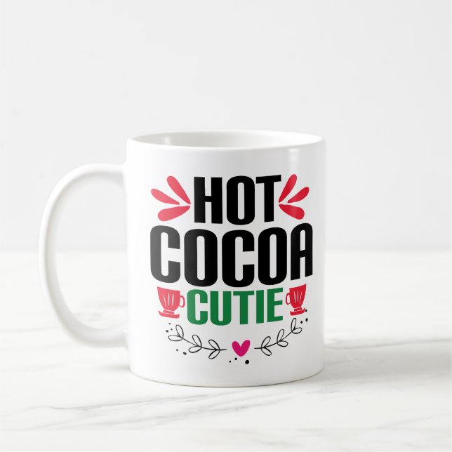 Hot Cocoa Süsse - Weihnachten Kaffeetasse (Links)
