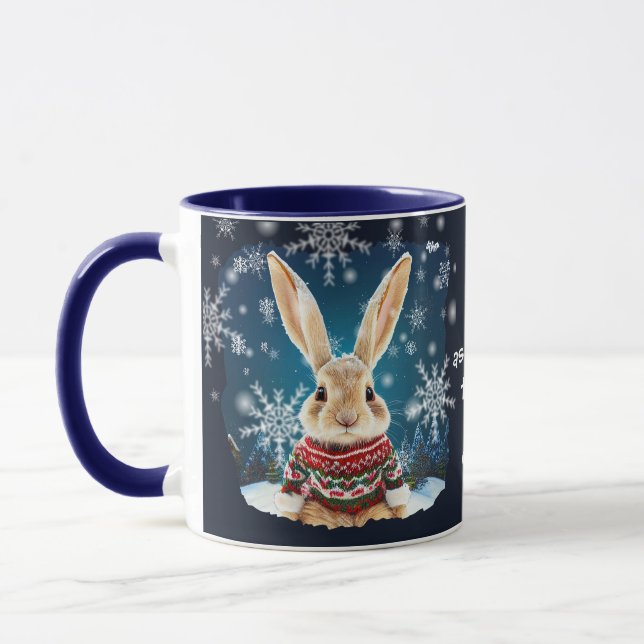 Hot Cocoa Sweater Bunny Tasse (Links)