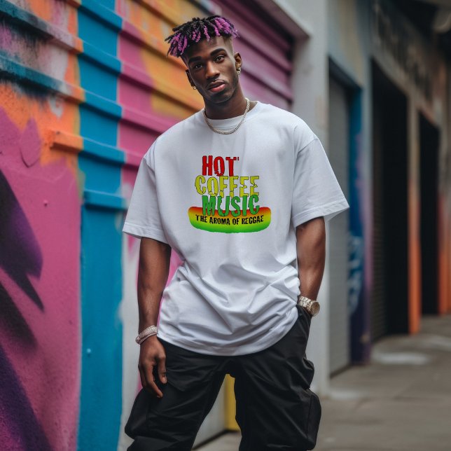 Hot-Coffee Music-T - Shirt (Von Creator hochgeladen)