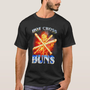 Hot Cross Buns Bekleidung Vintag T-Shirt