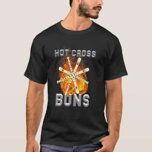 Hot Cross Buns und Recorder Musikinstrument T-Shirt