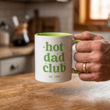 Hot Dad Club Tasse Einzigartiges Vatertagsgeschenk
