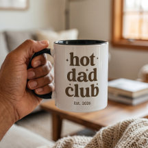 Hot Dad Club Tasse Einzigartiges Vatertagsgeschenk