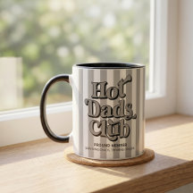 Hot Dads Club Tasse Vatertagsgeschenk