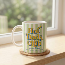 Hot Dads Club Tasse Vatertagsgeschenk