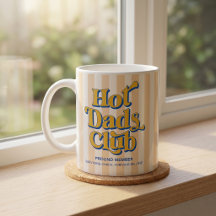 Hot Dads Club Tasse Vatertagsgeschenk