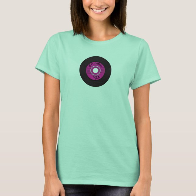 HOT DANCE MIX CD T-Shirt (Vorderseite)