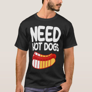 Hot Dog Adult benötigt bei niedrigem Akku Hot Dogs T-Shirt