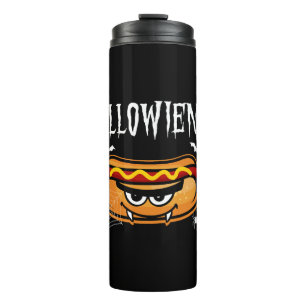 Hot Dog Adult Halloween Puff Thermosbecher