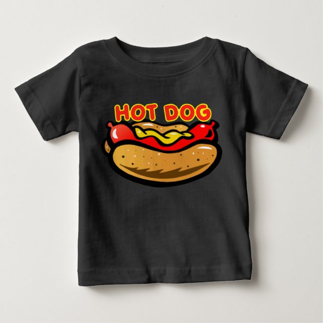 Hot Dog Baby T-shirt (Vorderseite)