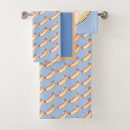 Hot Dog Badhandtuch Set