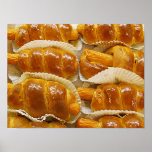 Hot Dog Cake ... Asiatische Nachspeise Poster