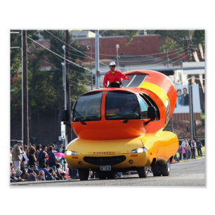 Hot Dog Car Fotodruck