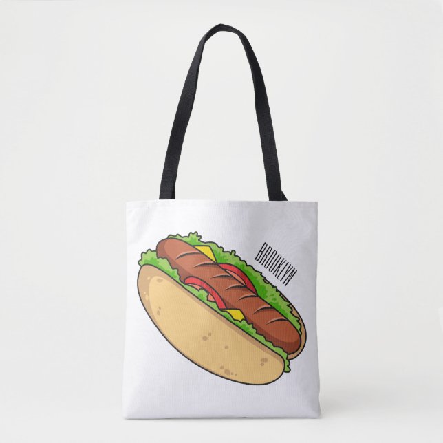Hot Dog Cartoon (Vorderseite)