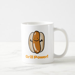Hot Dog-Cartoon Kaffeetasse