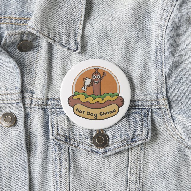 Hot Dog Champ Button (Von Creator hochgeladen)