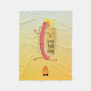 Hot Dog Dare Devil Fleecedecke