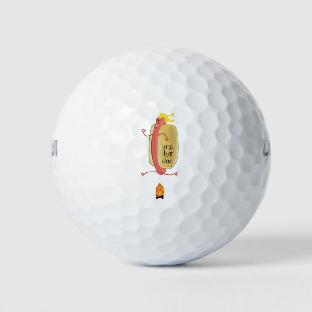 Hot Dog Dare Devil Golfball (Vorderseite)
