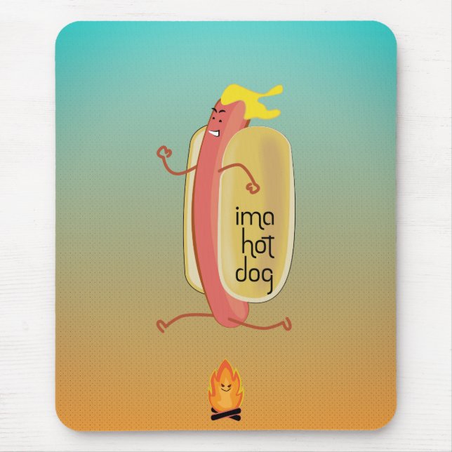 Hot Dog Dare Devil Mousepad (Vorne)
