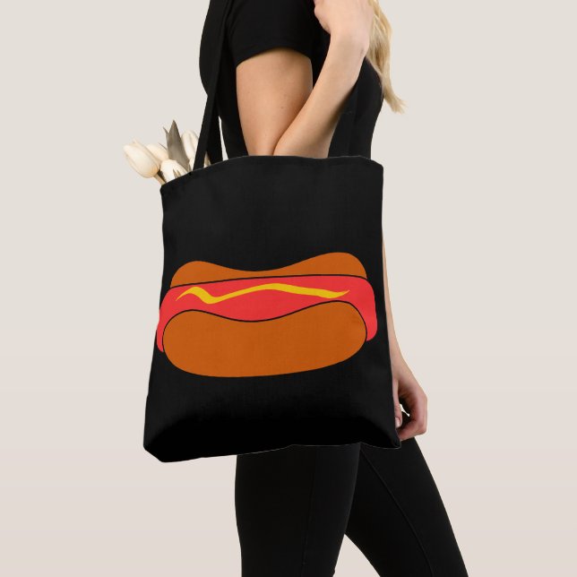 HOT DOG DESIGNER TOTE BAG PURT (Von Nahem)