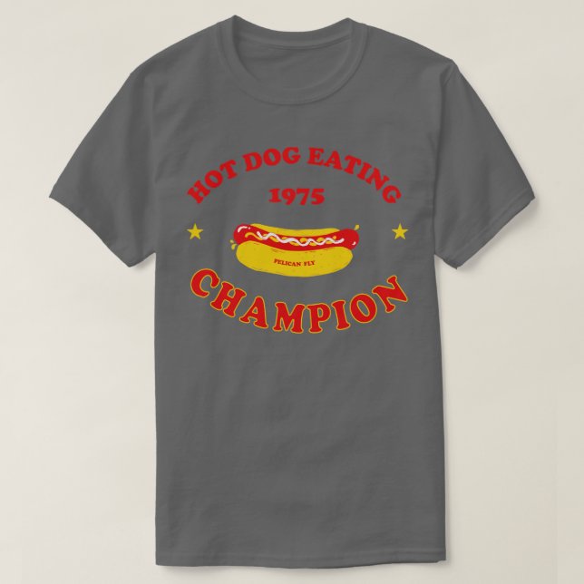 Hot Dog Eating Champion T-Shirt (Design vorne)