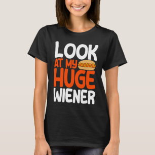 Hot Dog erwachsenen Humor Pub schaut sich mein rie T-Shirt