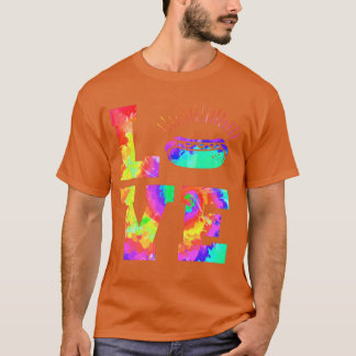 Hot Dog Erwachsenendye 80er 90er Familie T-Shirt