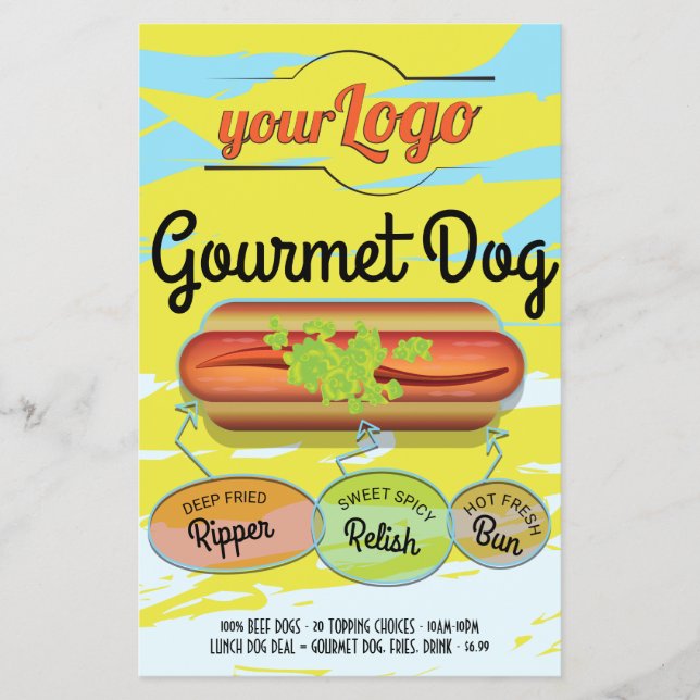 Hot Dog Flyer (Vorne)