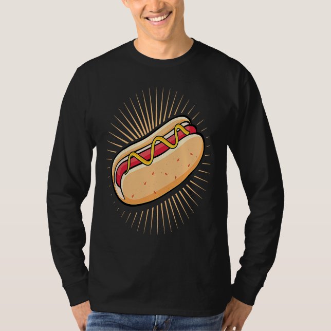 hot dog  for  for fans of wiener T-Shirt (Vorderseite)