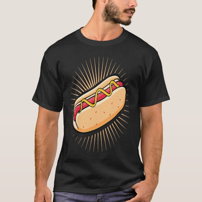 hot dog  for  for fans of wiener T-Shirt (Vorderseite)