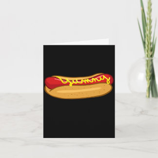 Hot dog funny hot dog lover performance  karte