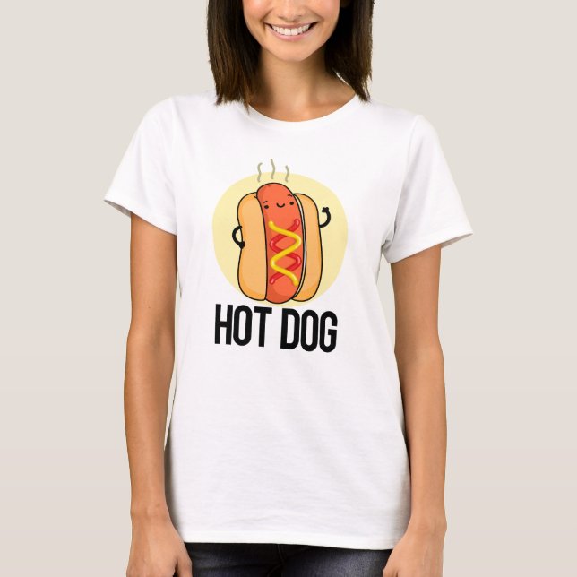 Hot Dog Funny Snack Pub T-Shirt (Vorderseite)