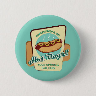 Hot Dog für benutzerdefinierten Text Button