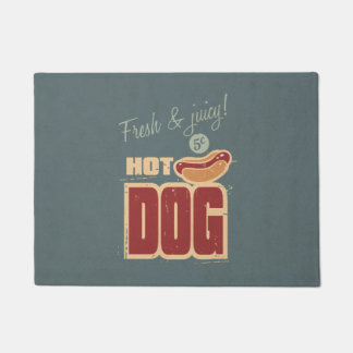 Hot Dog Fußmatte