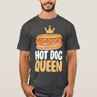 Hot Dog Geschenk Hotdog Königin T-Shirt