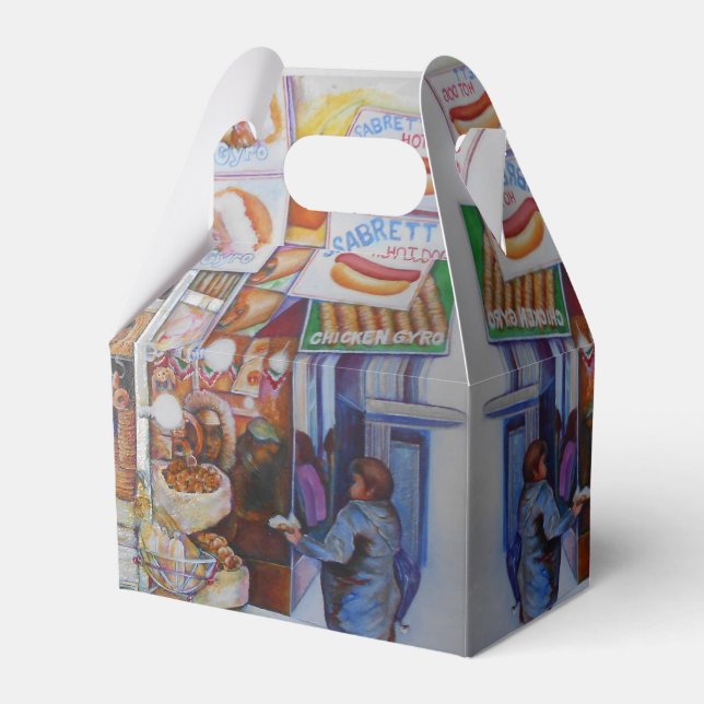 Hot Dog God Geschenkschachtel (Vorderseite)