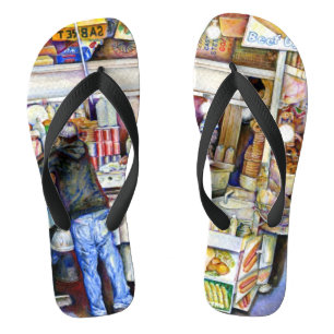 Hot Dog Gott, New York City Flip Flops