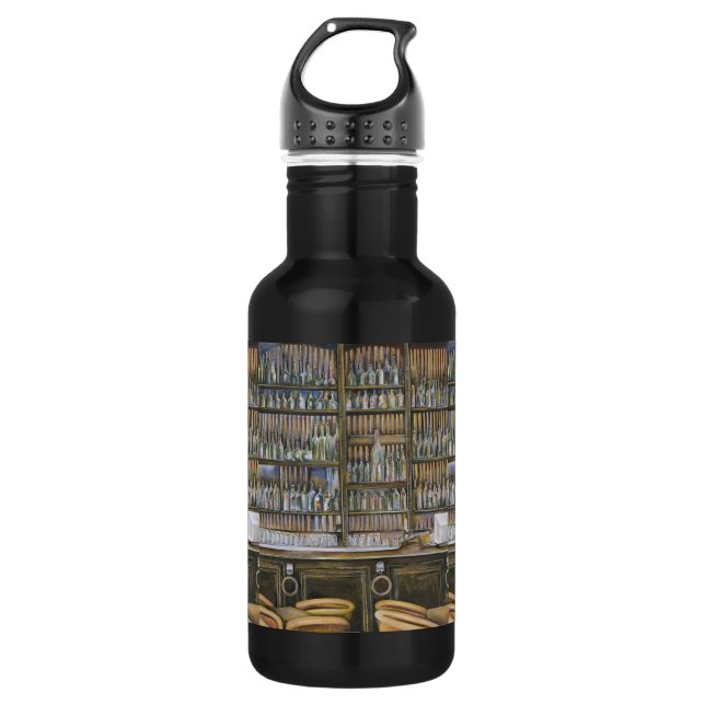 Hot Dog Gott, New York City Trinkflasche (Vorderseite)